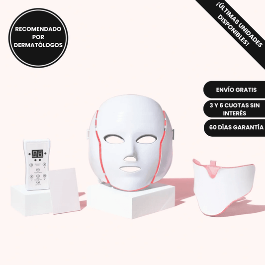DermoLux | Máscara Facial y Cuello LED